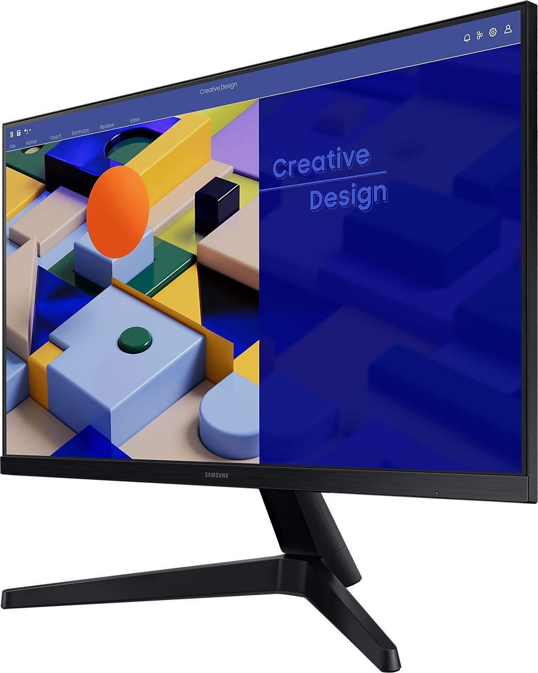 Монитор Samsung 27" S27C310EAI черный IPS LED 16:9 HDMI матовая 250cd 178гр/178гр 1920x1080 75Hz FreeSync VGA FHD 3.8кг