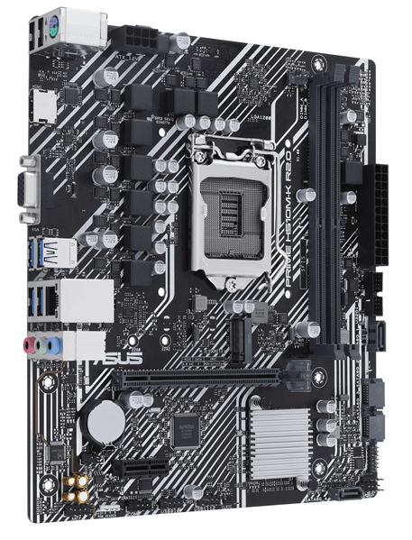 Материнская плата Asus PRIME H510M-K R2.0 Soc-1200 Intel H470 2xDDR4 mATX AC`97 8ch(7.1) GbLAN+VGA+HDMI