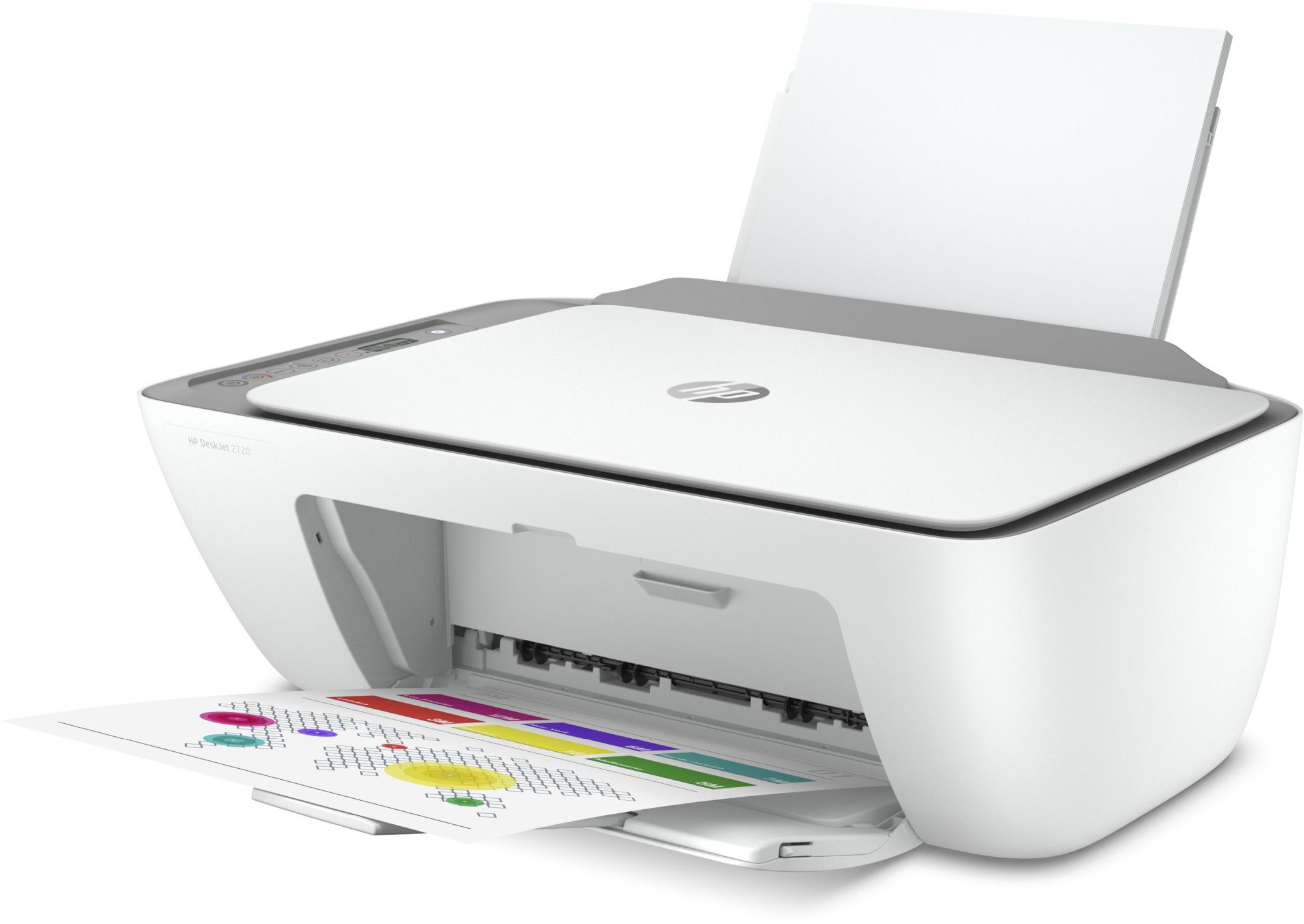 МФУ струйный HP DeskJet 2720 (3XV18B) A4 WiFi USB белый