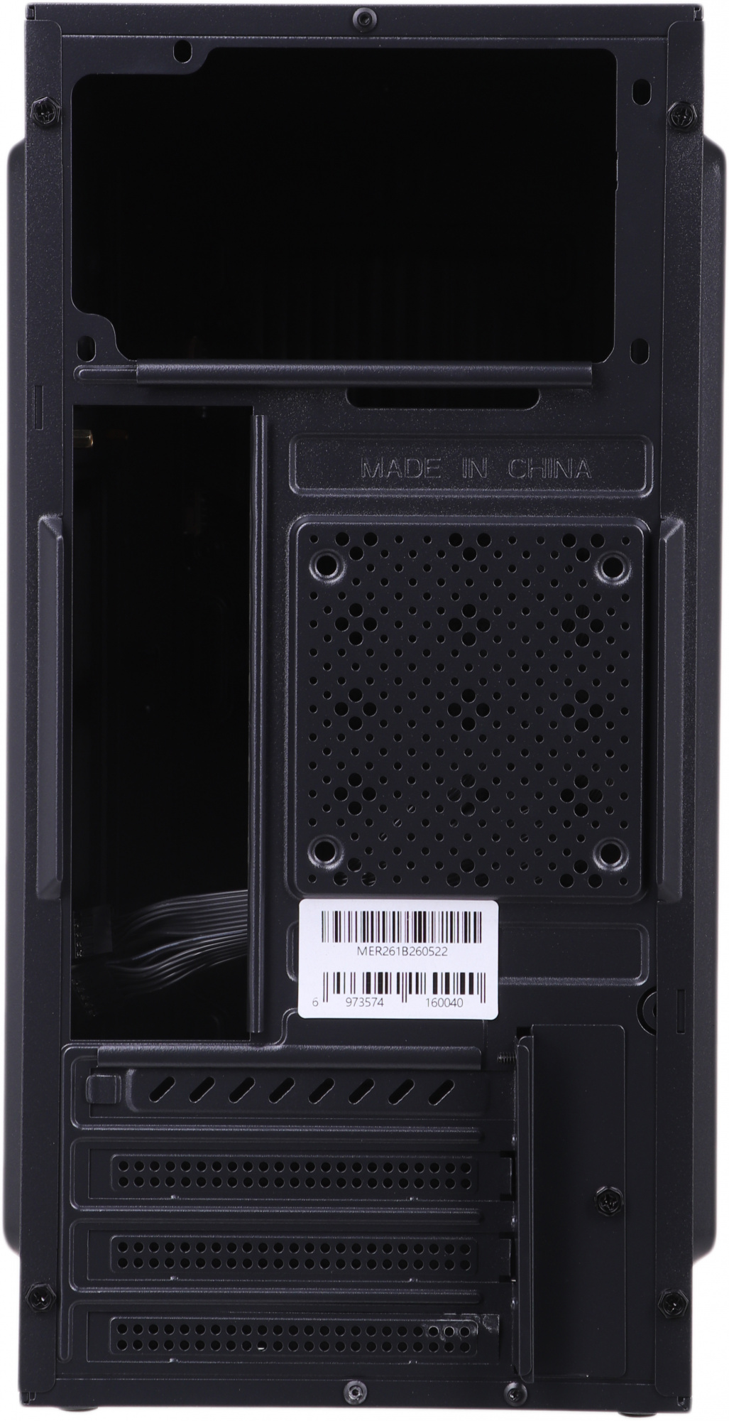 Корпус Accord ACC-261B черный без БП mATX 1x80mm 1x92mm 2x120mm 2xUSB2.0 1xUSB3.0 audio