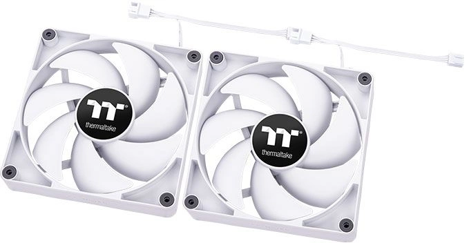 Вентилятор Thermaltake CT140 белый 4-pin 30.5dB Ret (CL-F152-PL14WT-A)