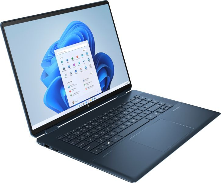 Ноутбук HP Spectre x360 16-f1028nn Core i7 1260P 16Gb SSD512Gb Intel Arc A370M 4Gb 16" IPS Touch 3K+ (3072x1920) Windows 11 Home Multi Language blue WiFi BT Cam (79S16EA)