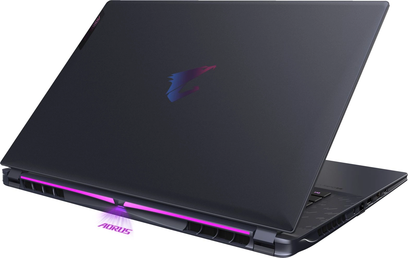 Ноутбук Gigabyte Aorus 16X Core i7 14650HX 16Gb SSD1Tb NVIDIA GeForce RTX4070 8Gb 16" IPS QHD+ (2560x1600) Free DOS grey WiFi BT Cam (ASG-53KZC54SD)