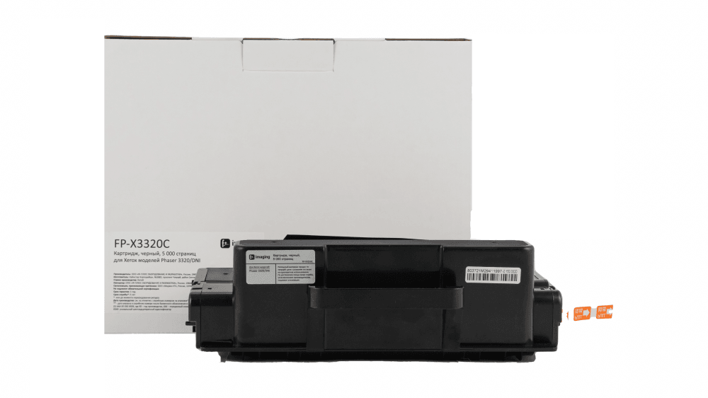 Картридж F+ imaging, черный, 5 000 страниц, для Xerox моделей Phaser 3320/DNI (аналог 106R02304), FP-X3320C