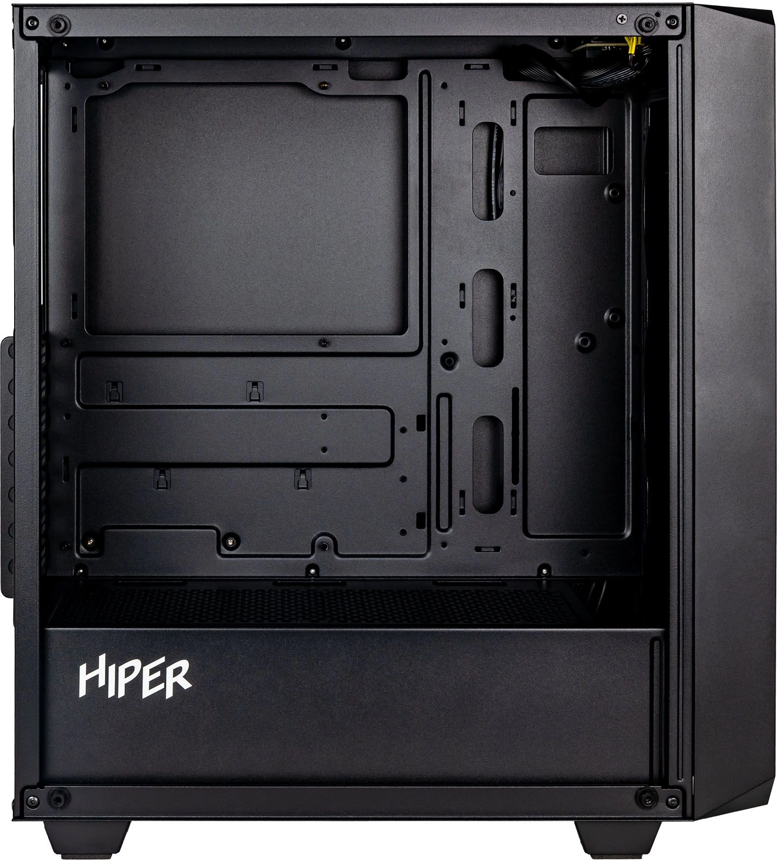 Корпус Hiper BH34-1 черный без БП ATX 5x120mm 2x140mm 2x200mm 1xUSB3.0 audio bott PSU