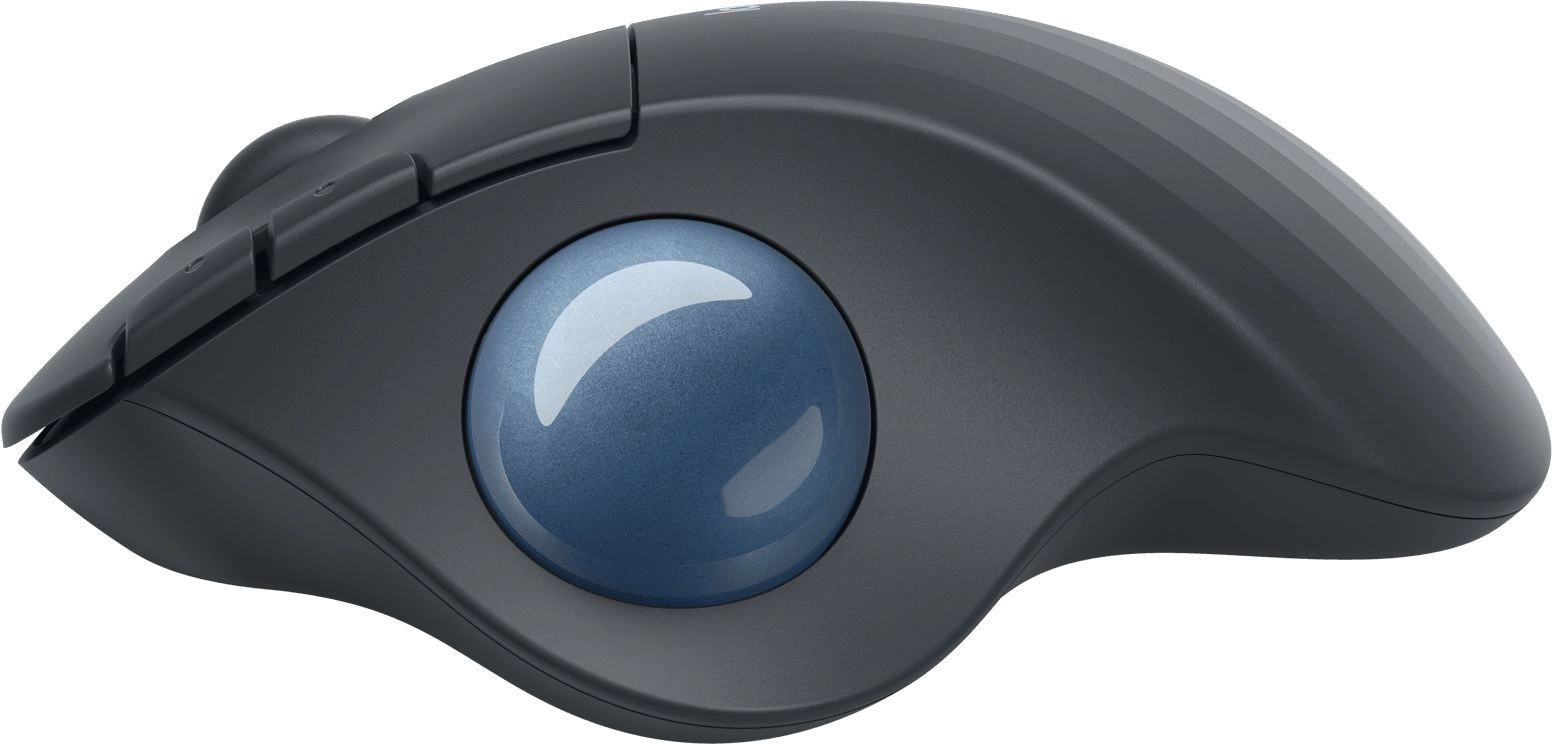 Трекбол Logitech Ergo M575 графитовый оптическая (2000dpi) беспроводная BT/Radio USB2.0 (4but)