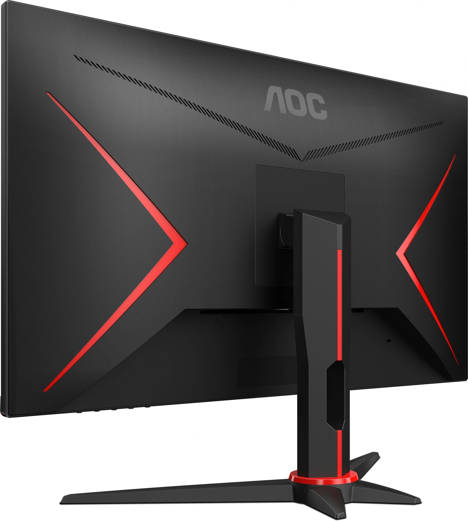 Монитор AOC 27" Q27G2E черный/красный VA LED 1ms 16:9 HDMI матовая 3000:1 250cd 178гр/178гр 2560x1440 155Hz FreeSync Premium DP 2K 4.43кг