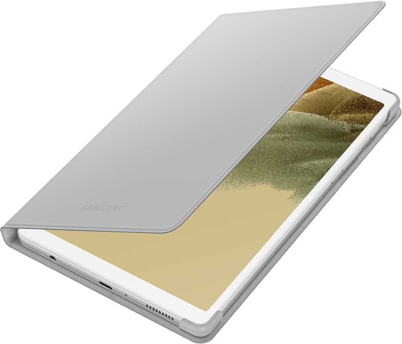 Чехол Samsung для Samsung Galaxy Tab A7 Lite Book Cover полиуретан серебристый (EF-BT220PSEGRU)