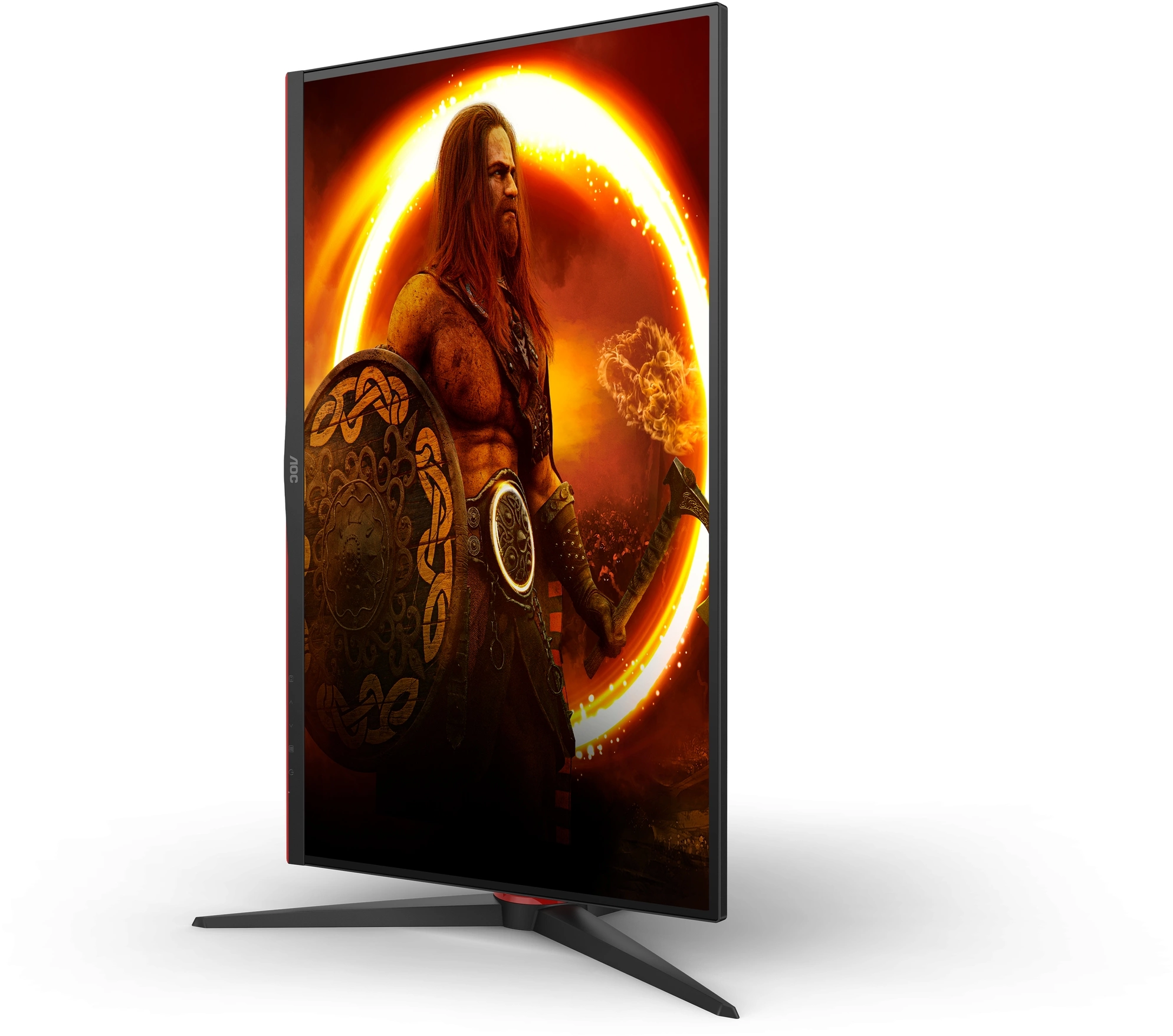 Монитор AOC 27" Q27G2S черный/красный IPS LED 1ms 16:9 HDMI матовая HAS Piv 1000:1 350cd 178гр/178гр 2560x1440 165Hz G-Sync DP 2K 5.6кг