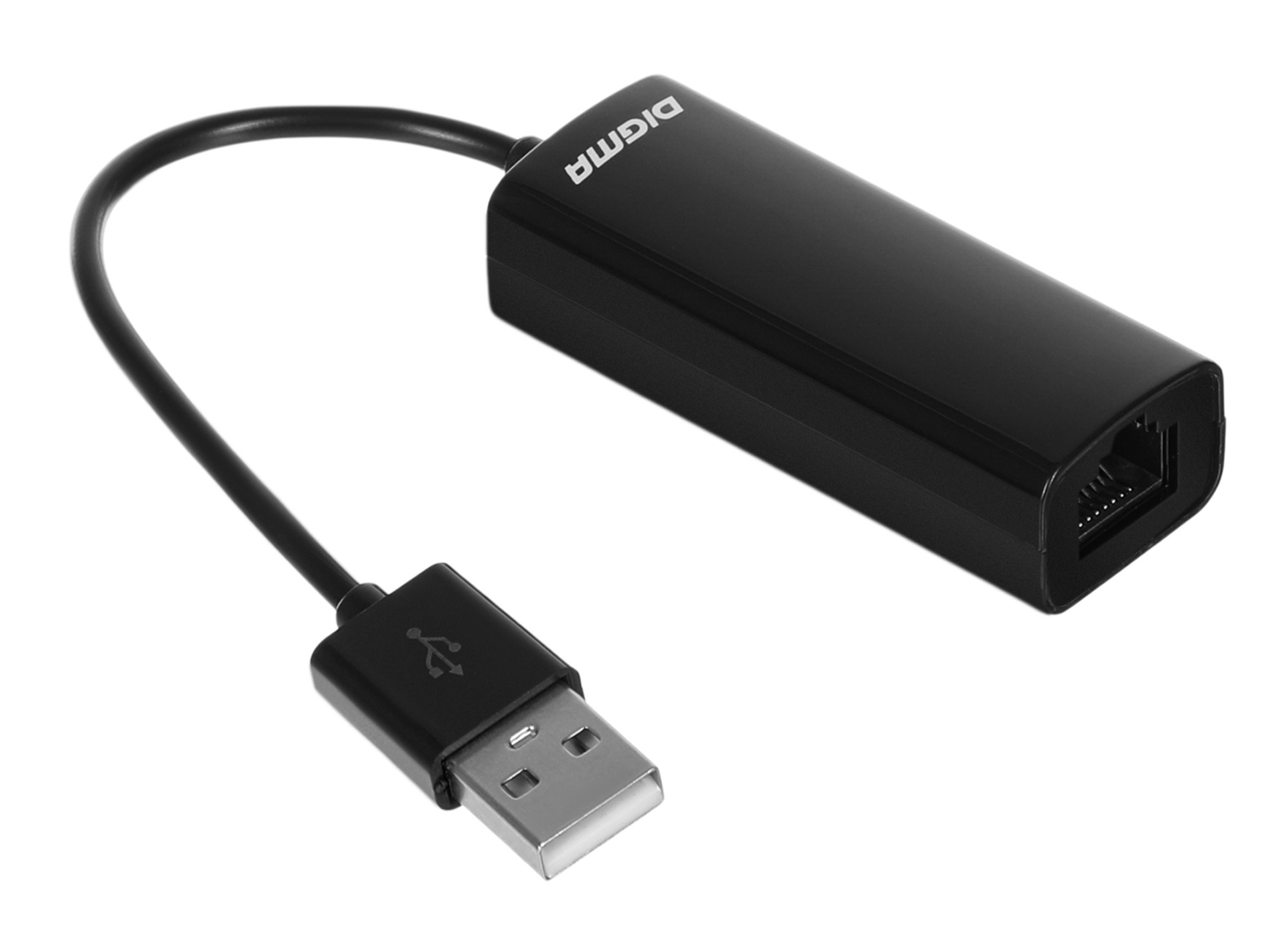 Сетевой адаптер Fast Ethernet Digma D-USB2-LAN100 USB 2.0 (упак.:1шт)