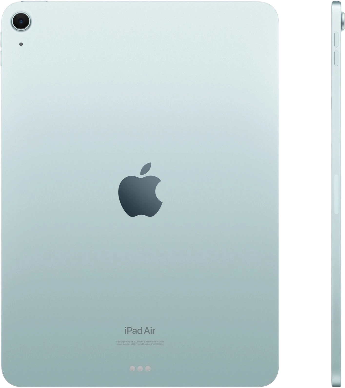 Планшет Apple iPad Air 2024 A2902 M2 2.99 8C RAM8Gb ROM256Gb 11" IPS 2360x1640 iOS синий 12Mpix 12Mpix BT WiFi Touch 10hr