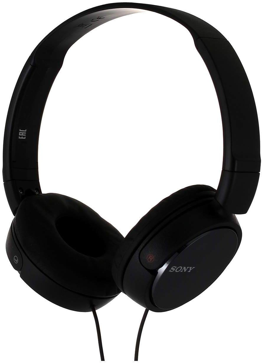 Гарнитура накладные Sony MDR-ZX310AP 1.2м черный проводные оголовье