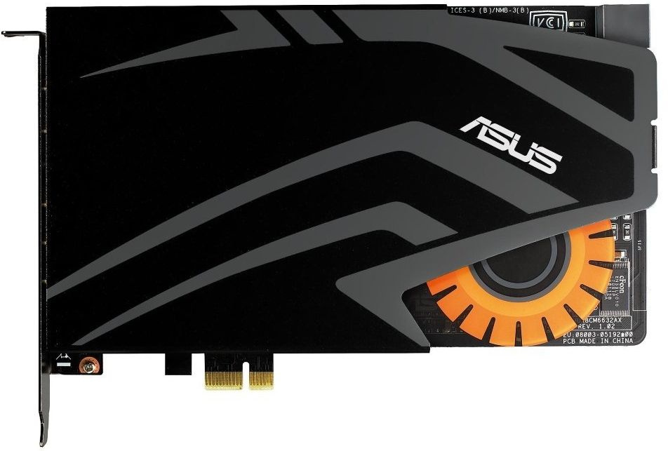 Звуковая карта Asus PCI-E Strix Raid DLX (C-Media 6632AX) 7.1 Ret