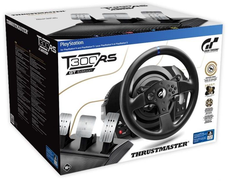 Руль ThrustMaster T300 RS GT EDITION EU VERSION 13кноп. (с педалями) черный