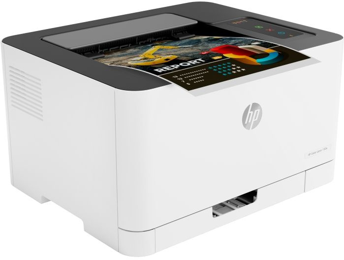 Принтер лазерный HP Color LaserJet 150nw (4ZB95A) A4 WiFi белый