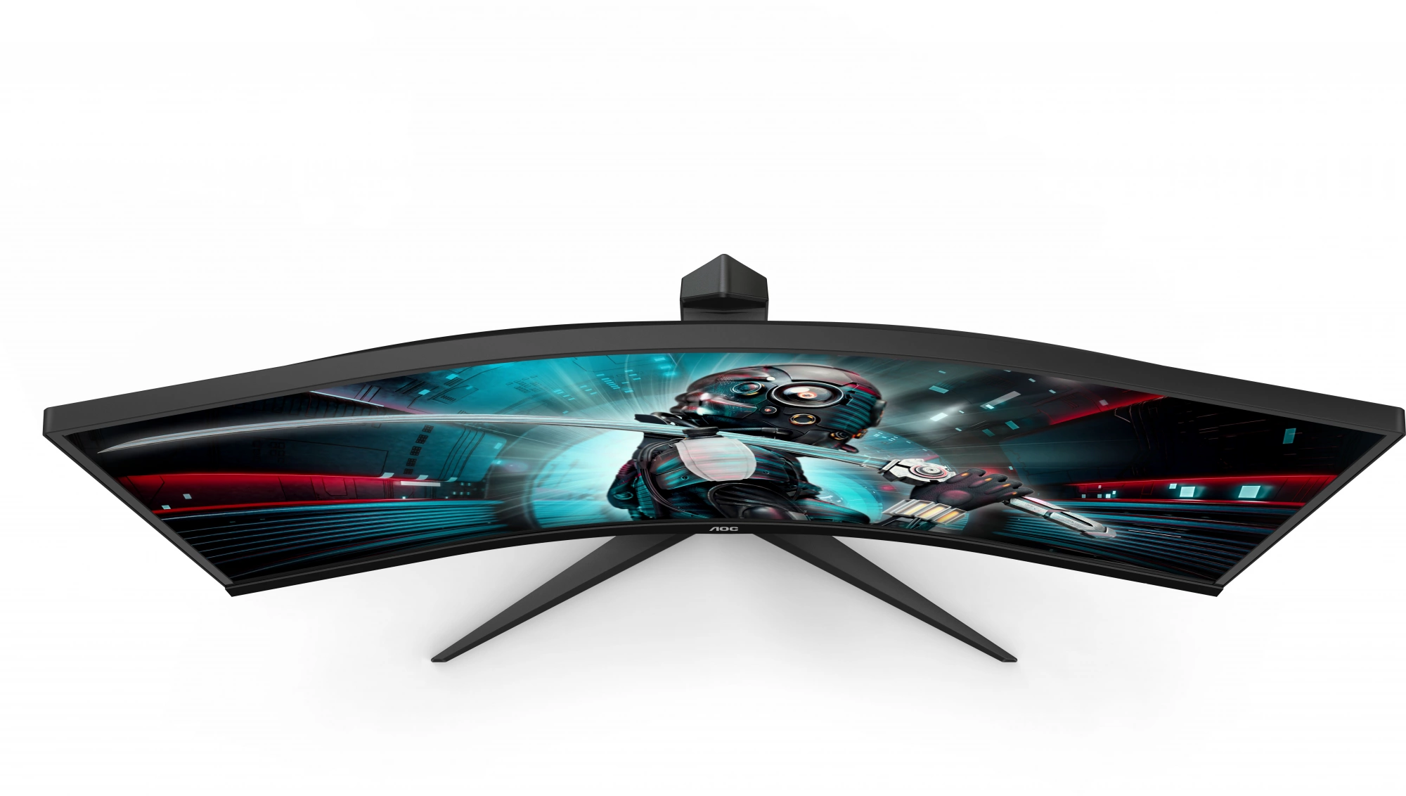 Монитор LCD 34'' [21:9] 3440x1440(UWQHD) VA, Curved, nonGLARE, 144 Hz, 300 cd/m2, H178°/V178°, 3000:1, 80M:1, 16.7M, 4ms, 2xHDMI, 2xDP, USB-Hub, Height adj, Tilt, 3Y, Black+Cherry