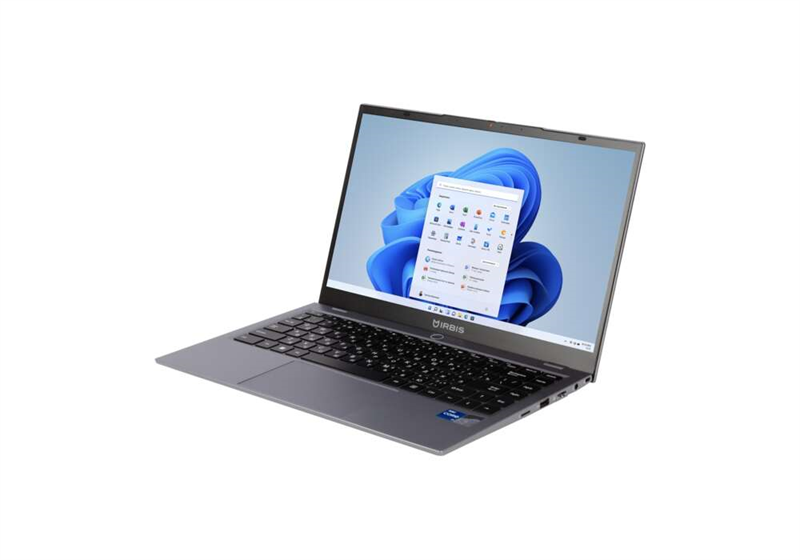 Ноутбук IRBIS 14NBP3003 14" FHD (1920x1080) IPS 300cd,Core i5-1240P,16Gb DDR4-3200(1),512Gb SSD,Wi-Fi 6+BT 5,48Wh,Metal case,Kbd Backlit,FPS,TPM 2.0,1.55kg,Grey,3y warranty,Win11Pro