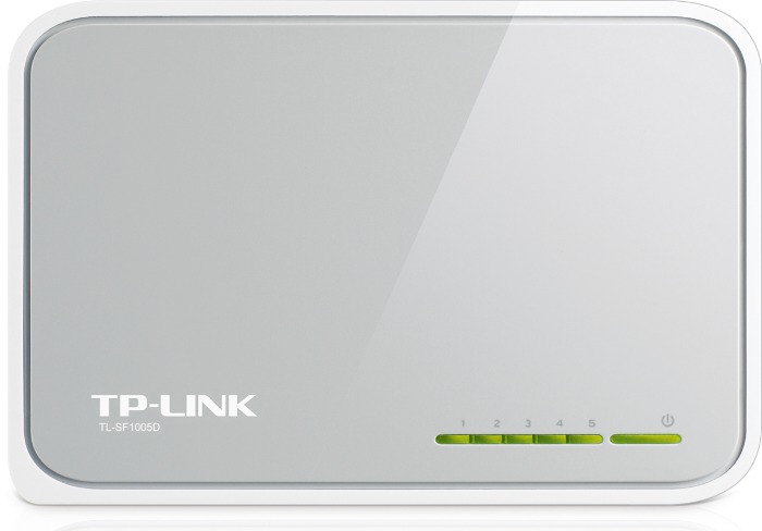 Коммутатор TP-Link TL-SF1005D (L2) 5x100Мбит/с неуправляемый