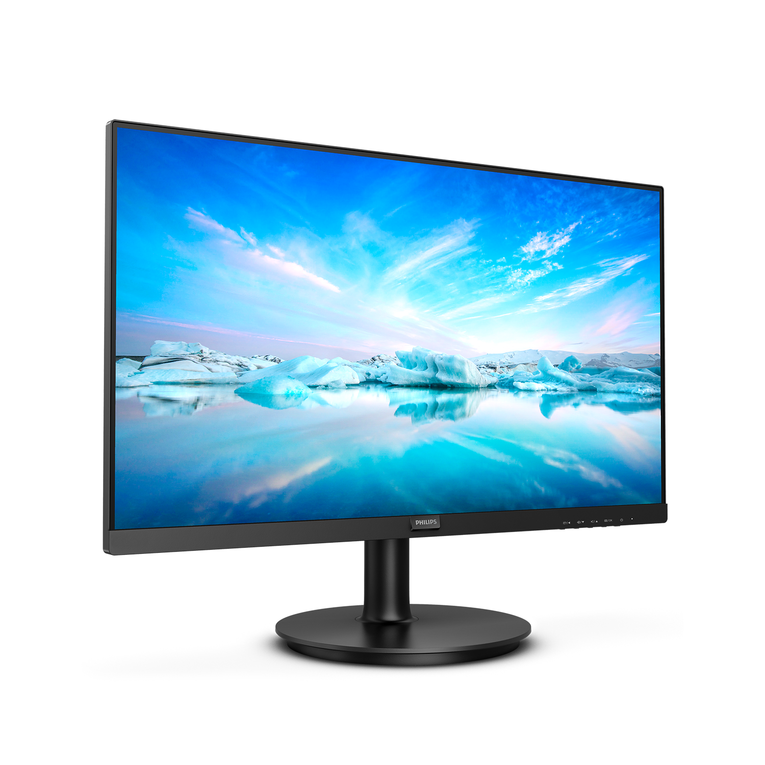 Монитор Philips 23.8" 241V8LA(00/01) черный VA LED 16:9 HDMI M/M матовая 250cd 178гр/178гр 1920x1080 75Hz VGA FHD 2.97кг