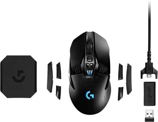 Мышь Logitech G903 LightSpeed Hero черный оптическая (25600dpi) беспроводная USB2.0 (9but)