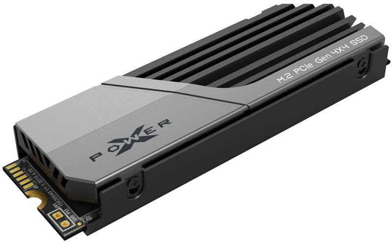 Накопитель SSD Silicon Power PCIe 4.0 x4 2TB SP02KGBP44XS7005 XS70 M.2 2280