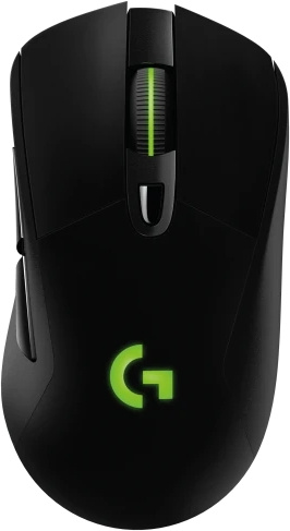 Мышь Logitech G703 черный оптическая (25600dpi) беспроводная USB (5but)