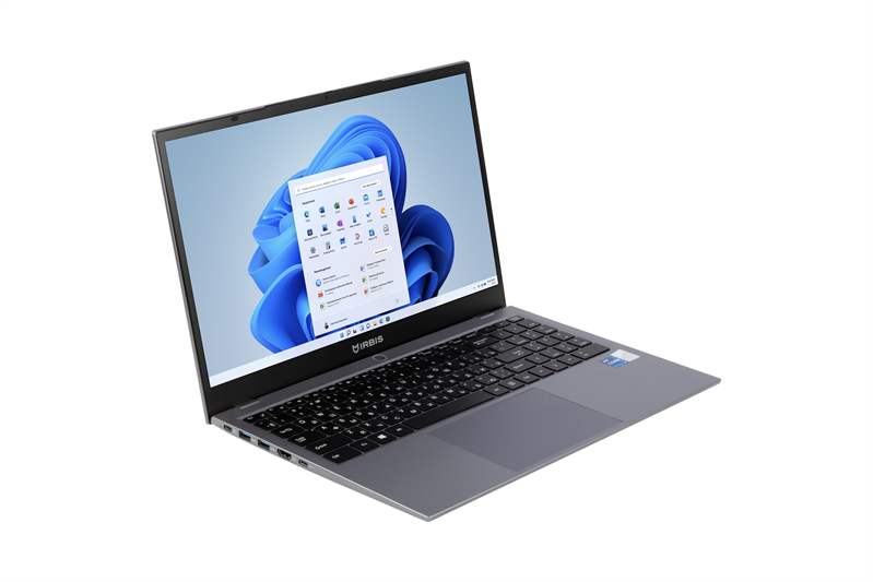 Ноутбук IRBIS 15NBP3512L 15.6" FHD (1920x1080) IPS 300cd,Core i7-1255U,16Gb DDR4-3200(1),512Gb SSD,4G LTE,Wi-Fi 6+BT 5,5300mAh,Metal case,Kbd Backlit,FPS,TPM 2.0,1.77kg,Grey,3y warranty,Win11Pro