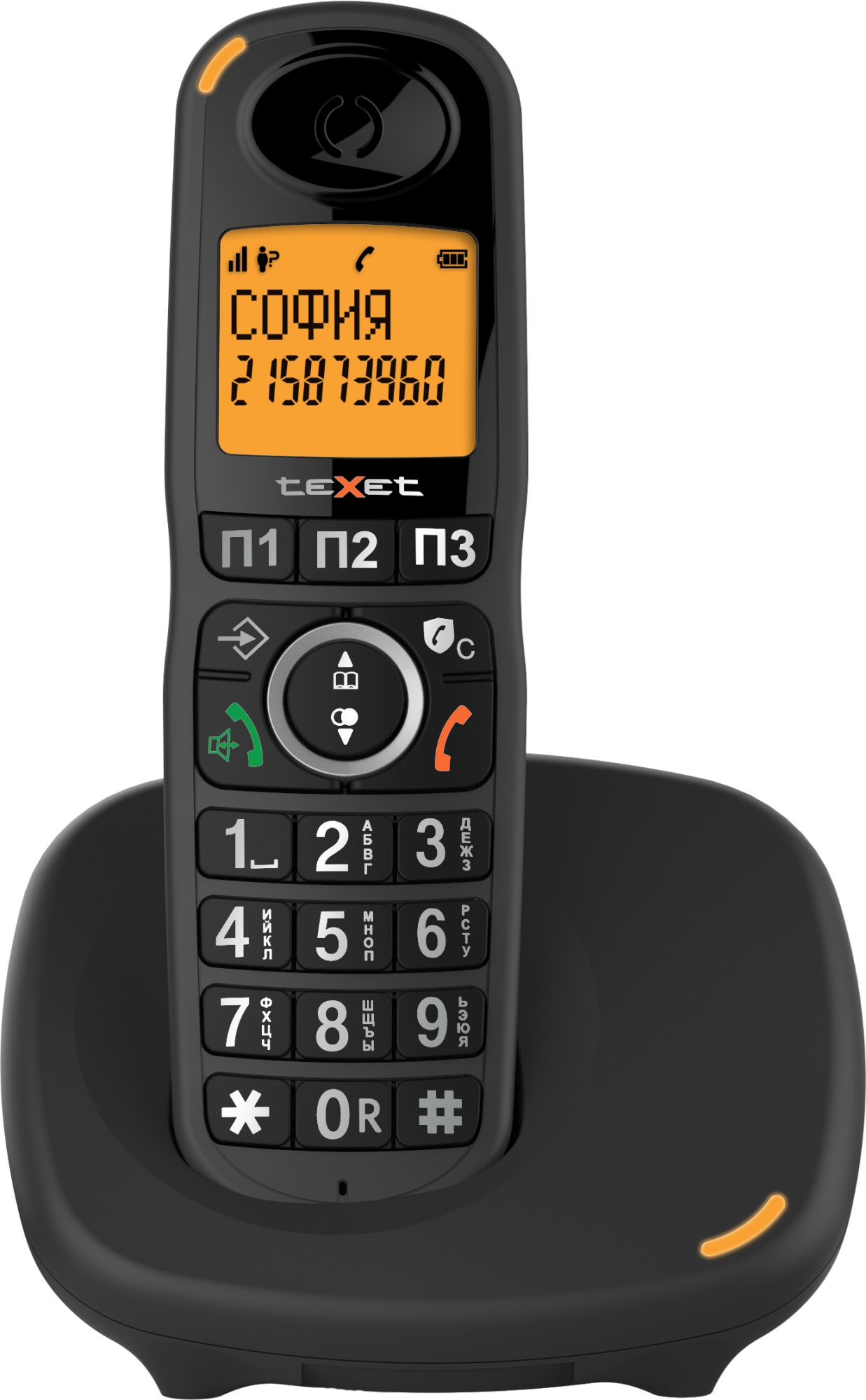 Р/Телефон Dect Texet TX-8905A черный АОН