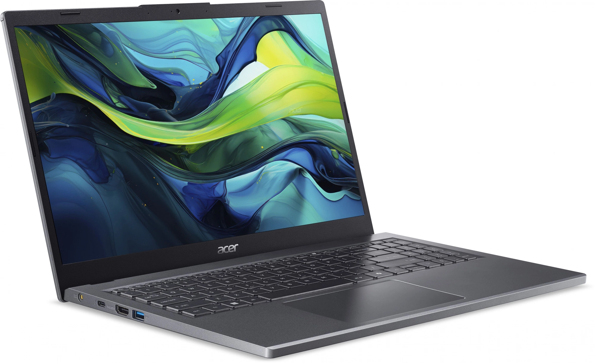 Ноутбук Acer Aspire 15 A15-51M-36HA Core 3 100U 16Gb SSD512Gb Intel Graphics 15.6" IPS FHD (1920x1080) noOS metall WiFi BT Cam (NX.KXRCD.008)