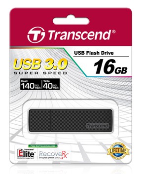 Флеш Диск Transcend 16GB Jetflash 780 TS16GJF780 USB3.1 черный/серебристый