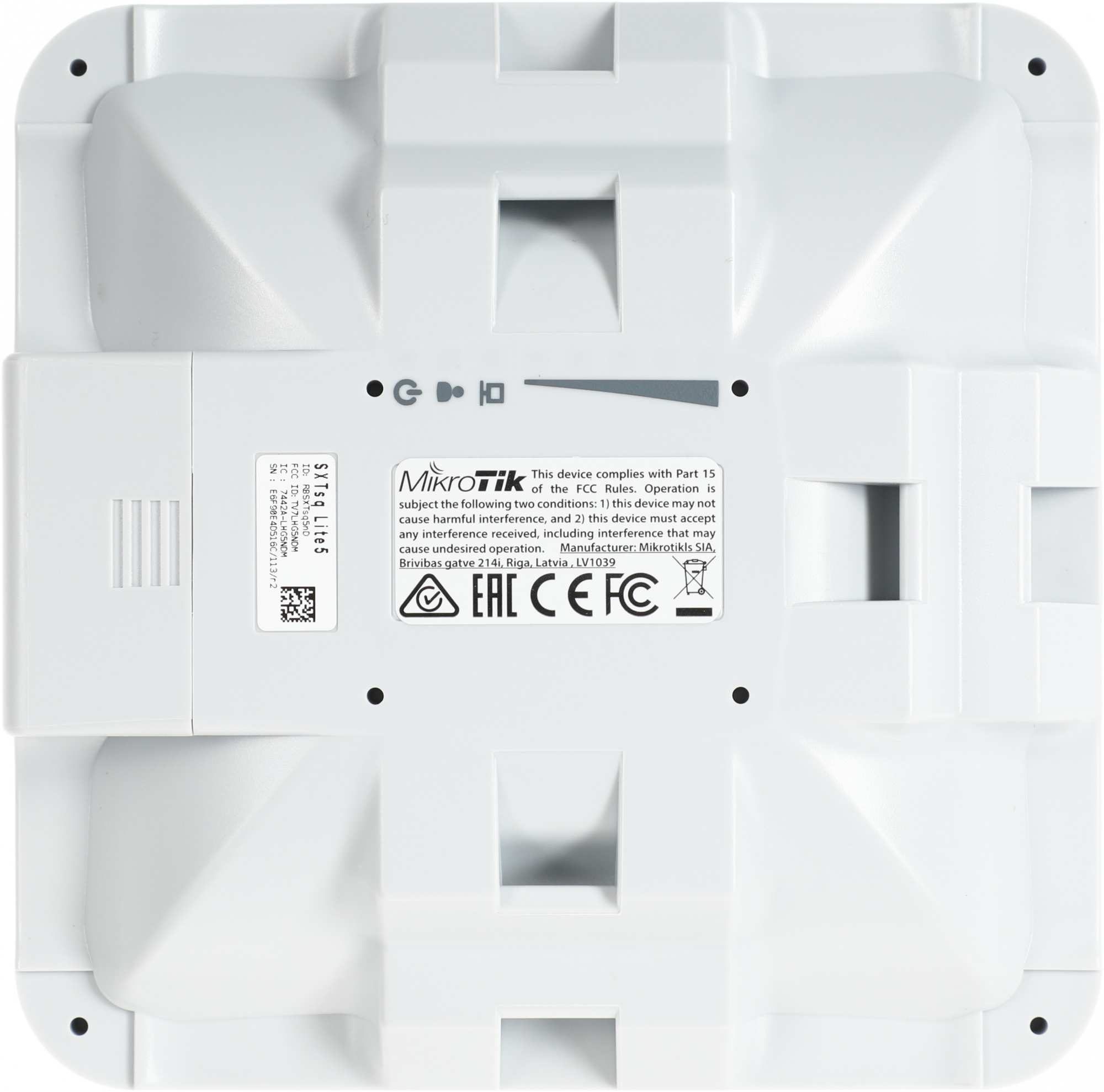 Точка доступа MikroTik SXTsq Lite5 (RBSXTSQ5ND) N300 10/100BASE-TX