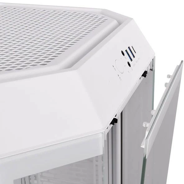 Корпус Thermaltake The Tower 300 Snow белый без БП miniITX 7x120mm 5x140mm 2xUSB3.0 audio bott PSU