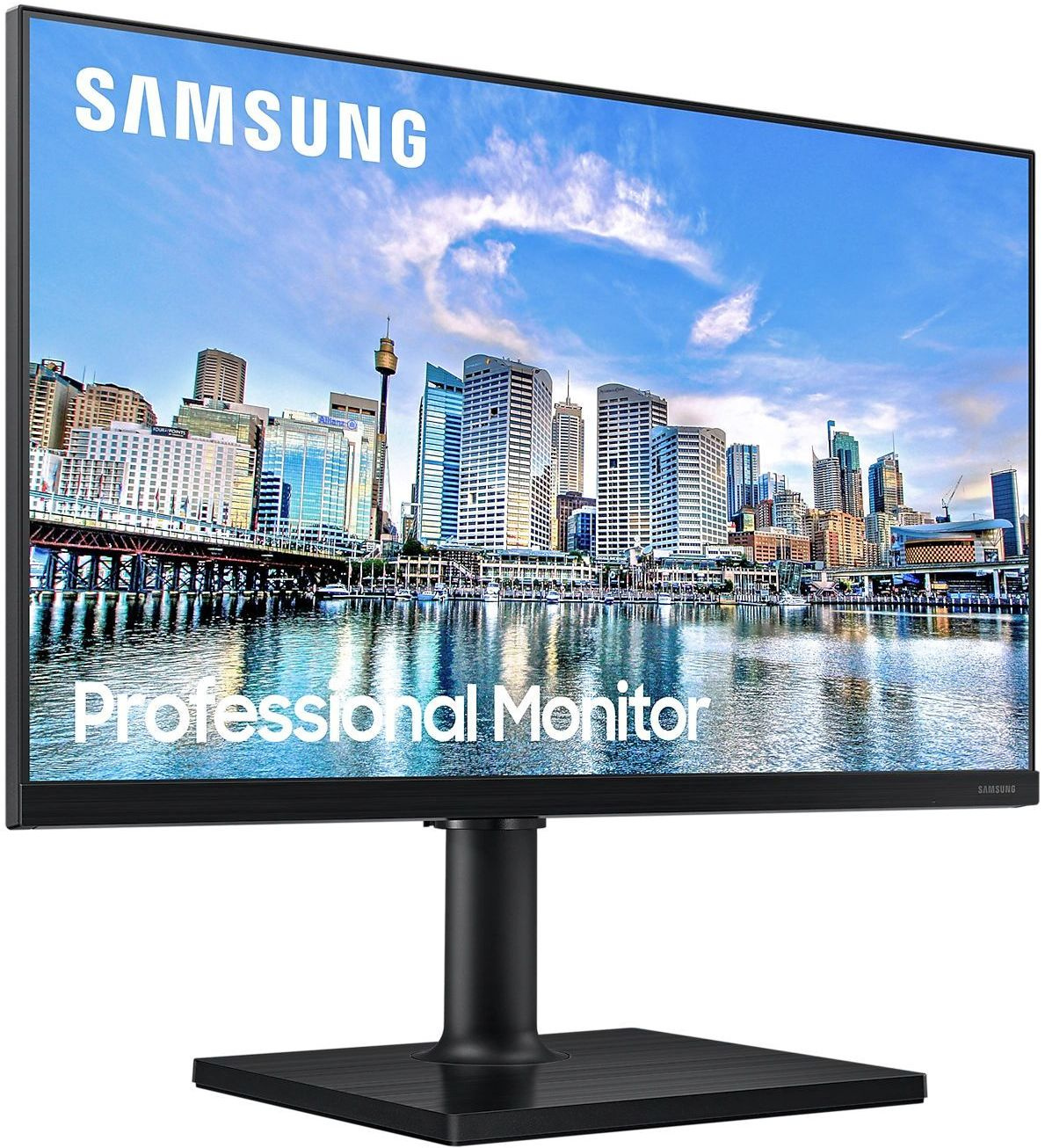 Монитор Samsung 27" F27T450FZU черный IPS LED 16:9 HDMI M/M полуматовая HAS Piv 250cd 178гр/178гр 1920x1080 75Hz FreeSync DP FHD USB 4.6кг