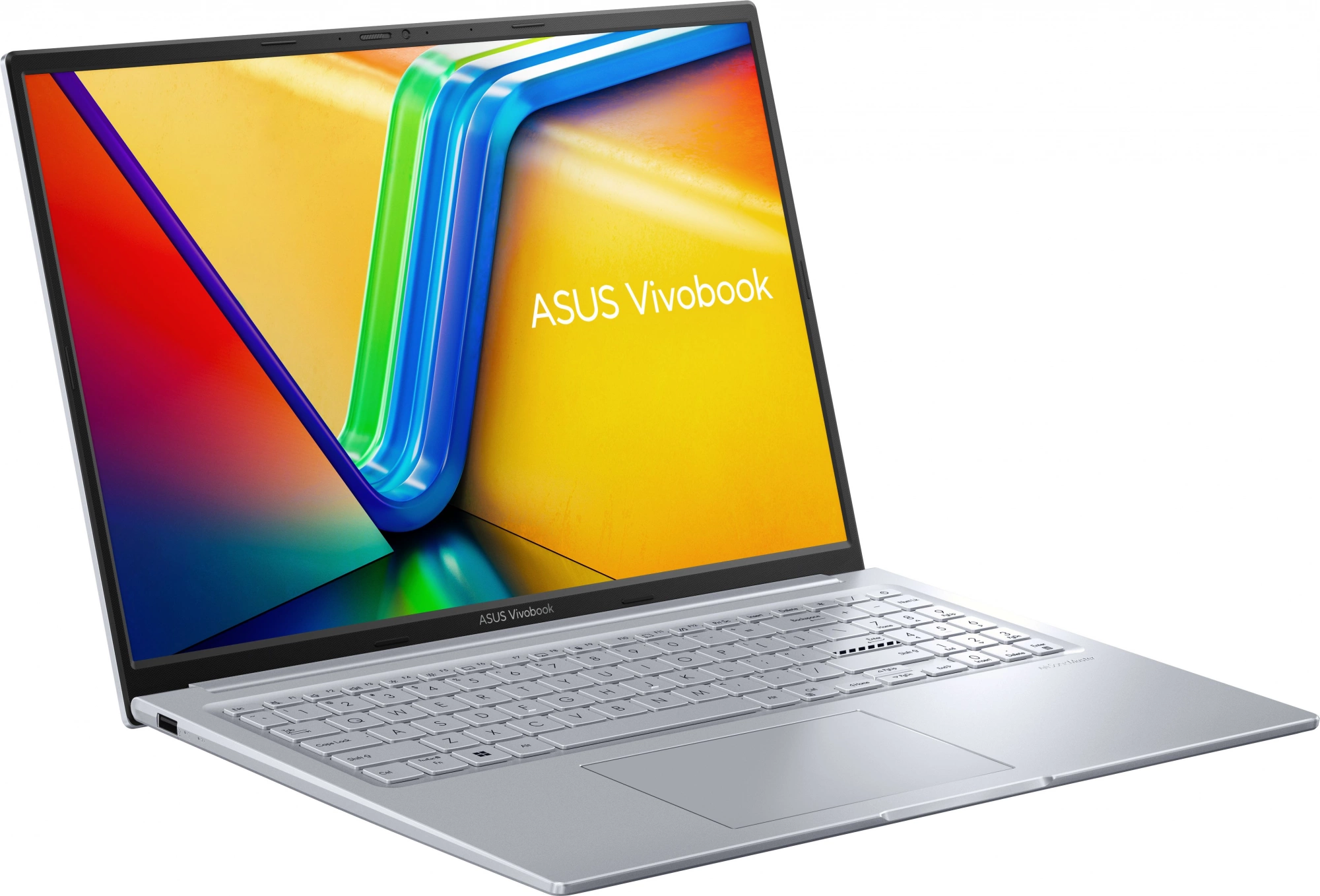 Ноутбук Asus VivoBook 16X M3604YA-MB259 Ryzen 7 7730U 16Gb SSD512Gb AMD Radeon 16" IPS WUXGA (1920x1200) noOS silver WiFi BT Cam (90NB11A2-M00BU0)