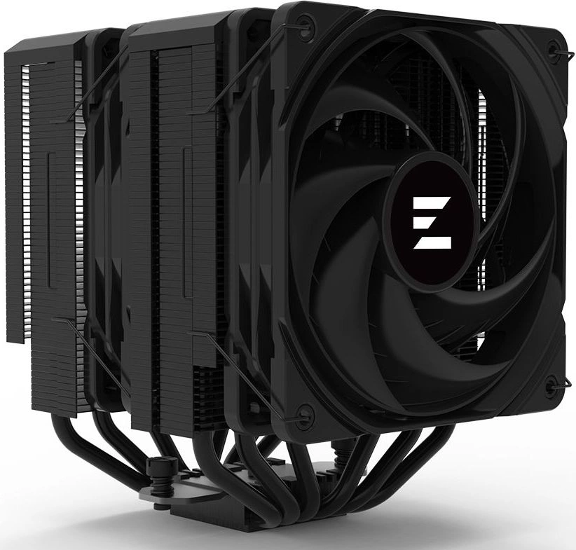 Кулер для процессора ZALMAN CNPS14X DUO BLACK, 2x120mm FANS, 6 HEAT PIPES, 4-PIN PWM, 600-2000 RPM, 29,7 DBA MAX, HYDRO BEARING, FULL SOCKET SUPPORT