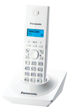 Р/Телефон Dect Panasonic KX-TG1711RUW белый АОН