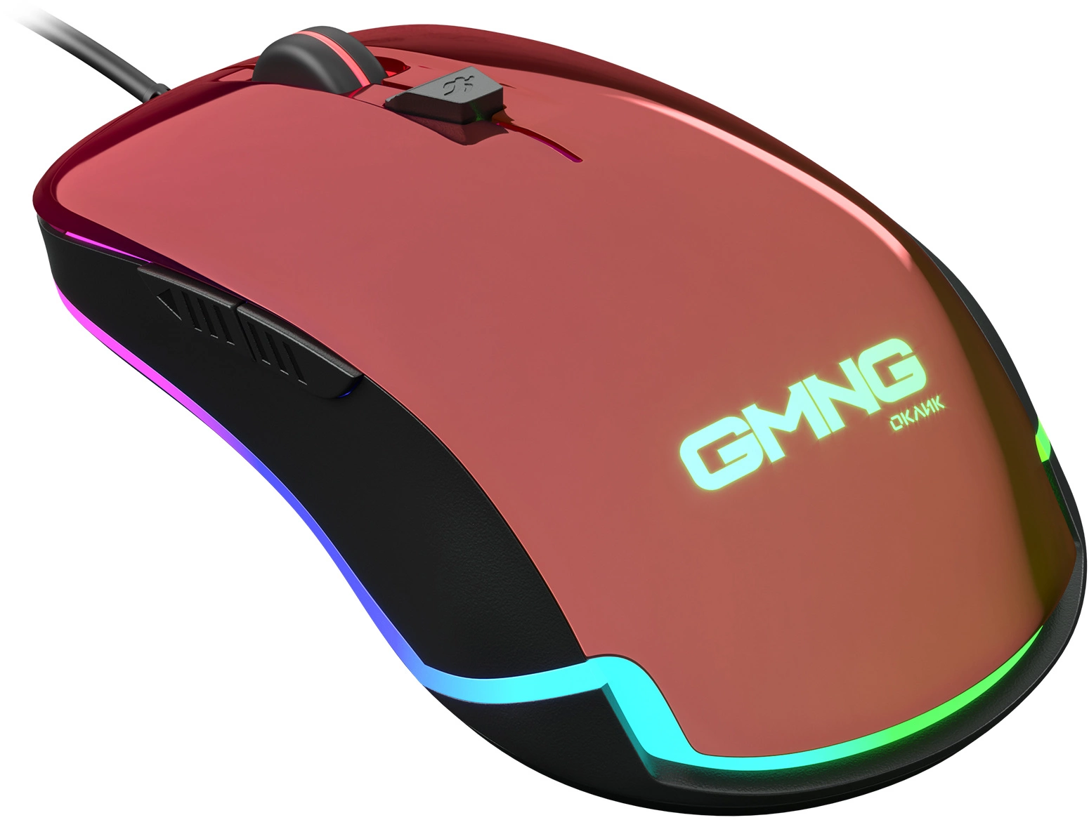 Мышь GMNG 850GM красный/черный оптическая (7200dpi) USB (6but)