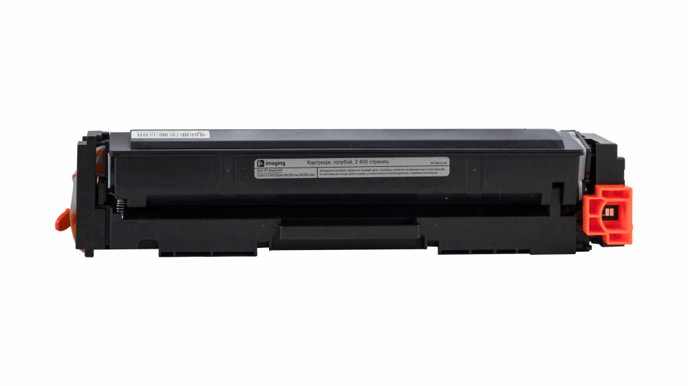 Картридж F+ imaging, голубой, 2 450 страниц, для HP моделей Color LJ M255dw/M282nw/M283cdw (аналог W2211X(207X), работает до версии прошивки 20230321), FP-W2211X