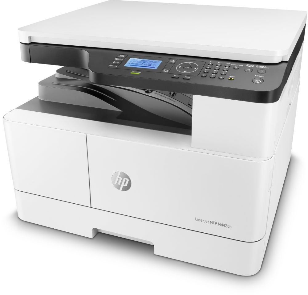 МФУ лазерный HP LaserJet Pro M442dn (8AF71A) A3 Net белый/черный