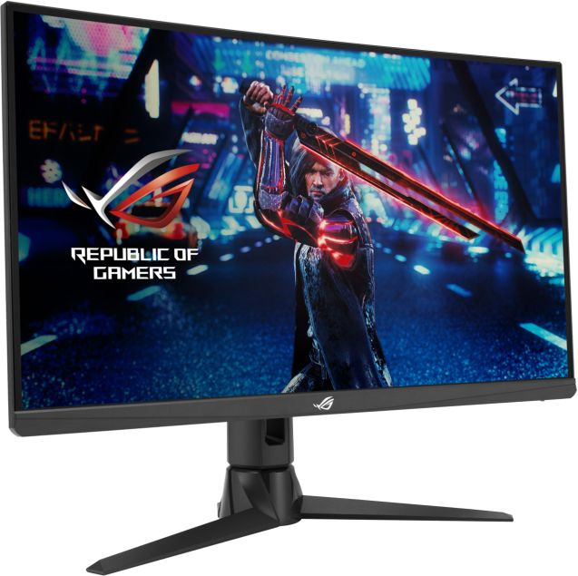 Монитор Asus 27" ROG Strix XG27AQV черный IPS LED 16:9 HDMI матовая HAS Piv 400cd 178гр/178гр 2560x1440 170Hz FreeSync Premium DP 2K 5.5кг