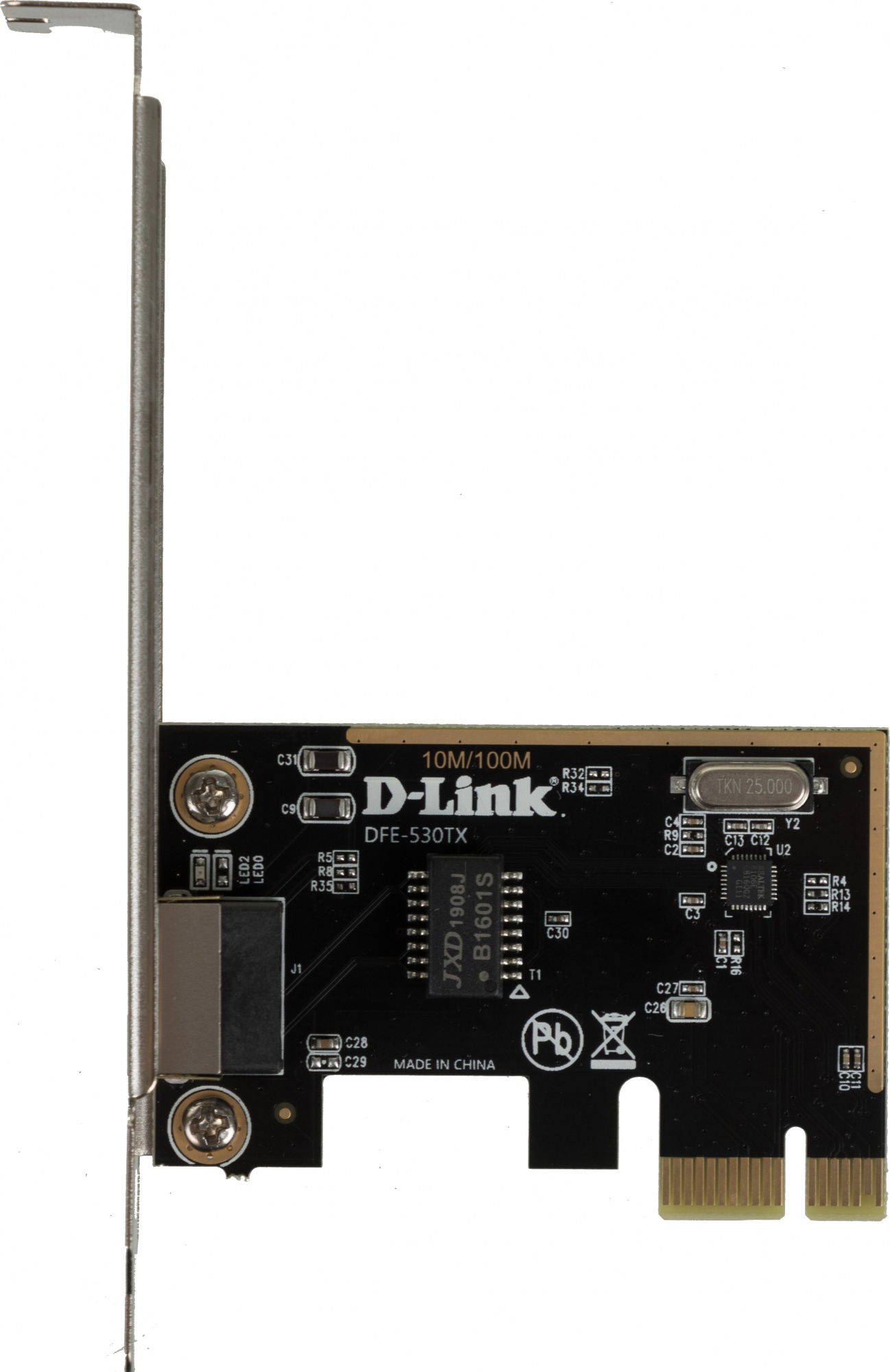 Сетевой адаптер Fast Ethernet D-Link DFE-530TX (OEM) DFE-530TX/E1A PCI Express