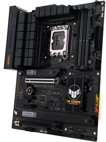 Материнская плата ASUS TUF GAMING B760-PLUS WIFI D4, LGA1700, B760, 2*DDR4, 4*SATA, 3*M.2, 4*USB 3.2, 1*USB 2.0, Type-C, 2*PCIx16, 2*PCIx1, DP+HDMI, ATX; 90MB1DF0-M0EAY0