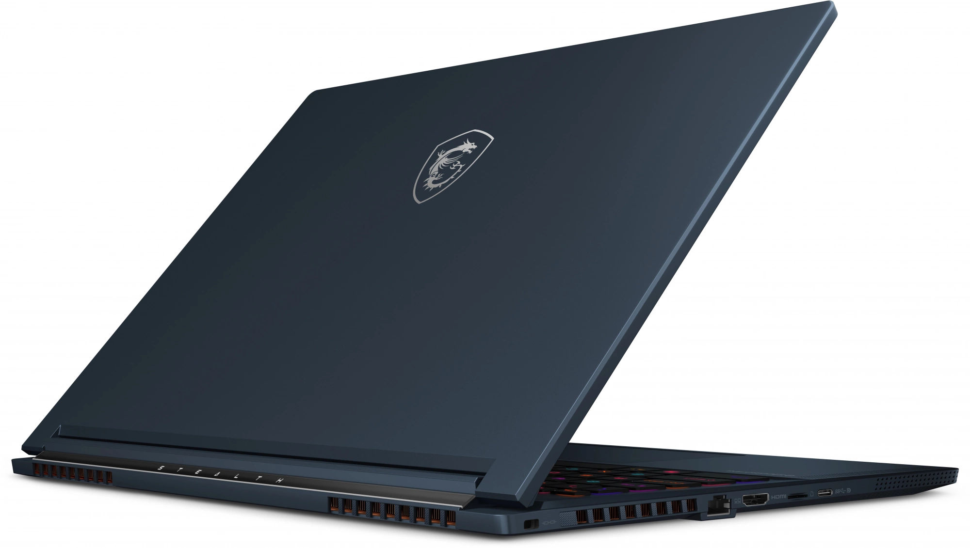 Ноутбук MSI Stealth 16 AI Studio A1VHG-061RU Core Ultra 9 185H 32Gb SSD2Tb NVIDIA GeForce RTX4080 12Gb 16" IPS UHD+ (3840x2400) Windows 11 dk.blue WiFi BT Cam (9S7-15F312-061)