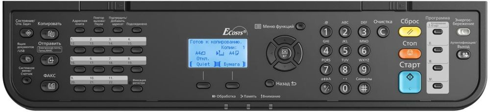 МФУ лазерный Kyocera Ecosys M3645idn (1102V33NL0/1102V33NL0_D) A4 Duplex Net белый