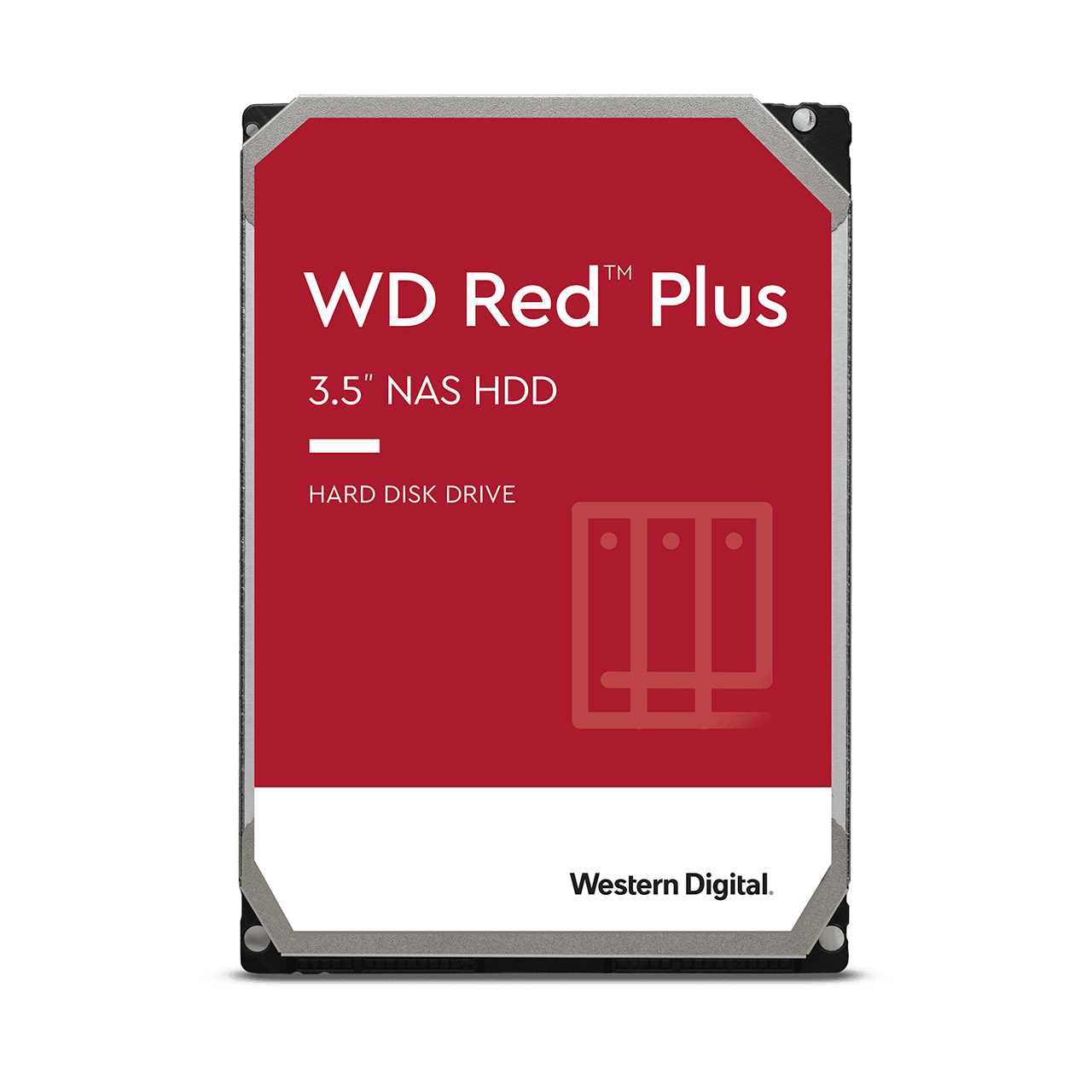 Жесткий диск Western Digital Red Plus WD40EFZX 4TB 3.5" 5400 RPM 128MB SATA-III NAS Edition