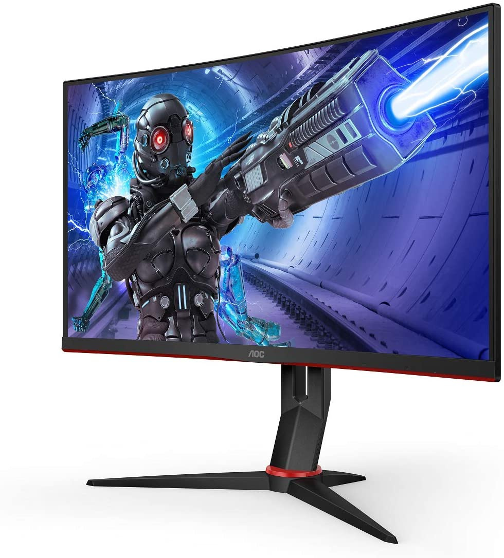 Монитор AOC 27" Gaming C27G2ZU черный/красный VA LED 0.5ms 16:9 HDMI M/M матовая HAS Piv 300cd 178гр/178гр 1920x1080 240Hz DP FHD USB 5.5кг