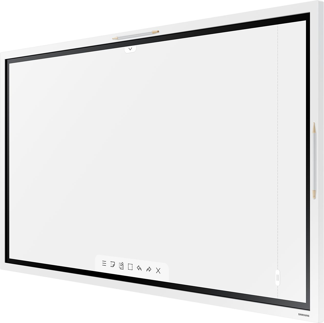 Панель Samsung 55" Flip Chart WM55B белый E-LED BLU LED 8ms 16:9 HDMI M/M матовая 350cd 178гр/178гр 3840x2160 4K USB 28.2кг