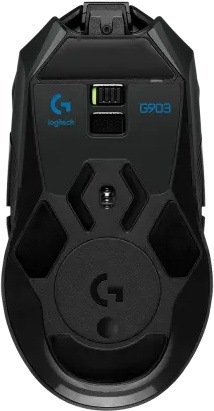 Мышь Logitech G903 LightSpeed Hero черный оптическая (25600dpi) беспроводная USB2.0 (9but)