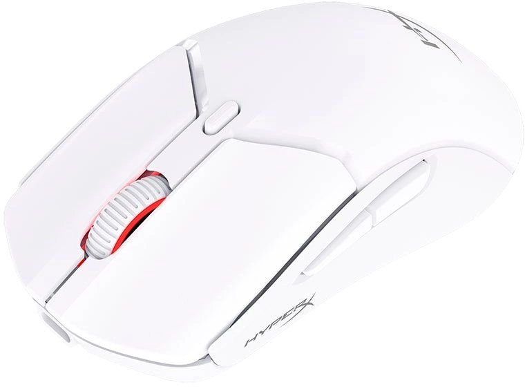 Мышь HyperX Pulsefire Haste 2 Mini белый оптическая (26000dpi) беспроводная BT/Radio USB (6but)