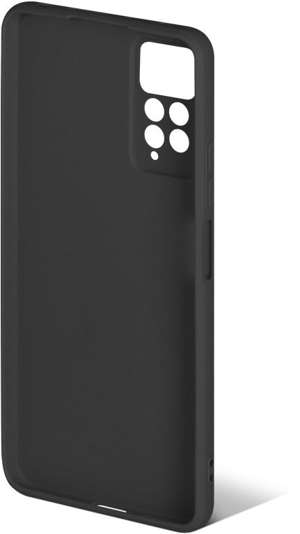 Чехол (клип-кейс) DF для Xiaomi Redmi Note 11 Pro/11 Pro 5G xiCase-62 черный (XICASE-62 (BLACK))